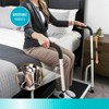 Stander Step Stool, Heavy Duty Bed Step with Adjustable Hand Rails - 3 of 4