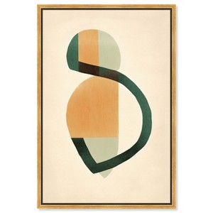 Art Remedy Cordless Contemporary Shapes Abstract Wall Art Framed - 1 of 4