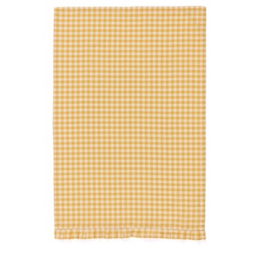 Shiraleah Hazel Yellow Waffle Weave Dish Towel : Target