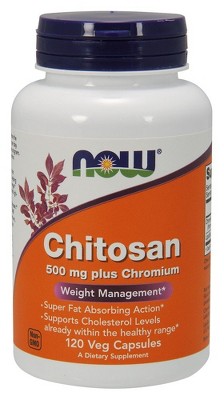 Chitosan & Chromium by Now Foods  -  120 Capsule
