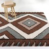 Balta Rugs 7'10"x10' Brock Diamond Shag Area Rug Brown - 2 of 4
