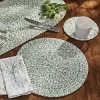 Park Designs Spice Bin Braided Mint Trivet Set of 6 - 2 of 4