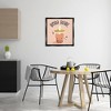 Stupell Industries Boba Babe Bubble Tea Black Framed Floater Canvas Wall Art - 2 of 4