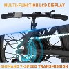 HITWAY BK11M Electric Bike: 20'' x 4 Inch Fat Tires, 750W, 48V 15AH,28-62 Mile Range - 3 of 4