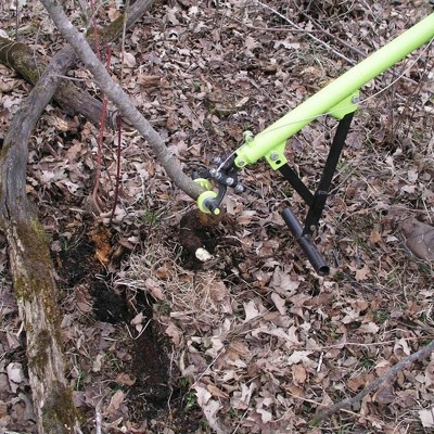 Fiberglass Ironclad Manual Handled Brush Grubber with No-Slip Grip Teeth