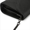 Women Envelope Clutch Faux Saffiano Leather Evening Handbag Foldover Clutch Bag - 4 of 4