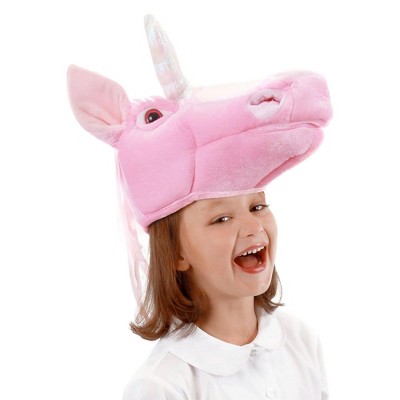 Elope Unicorn Plush Pink Unicorn Costume Hat