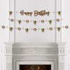 Big Dot of Happiness Forest Hedgehogs - Birthday Party Letter Banner Decoration - 36 Banner Cutouts and Happy Birthday Banner Letters - image 3 of 4