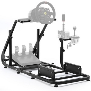 Dardoo Racing Simulator Cockpit Fits for Logitech G920 G29 Thrustmaster T300RS GT T248 Stable Steering Gaming Stand, Excludes Seats and Electronics - 1 of 4