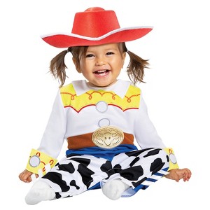 Disguise Toddler Girls' Toy Story Jessie Deluxe Costume - Size 12-18 Months - White - 1 of 3