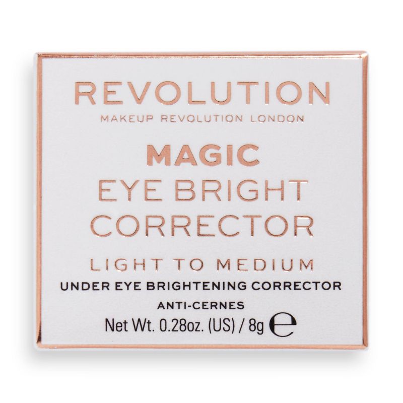 Makeup Revolution Eye Bright Under Eye Corrector - Light to Medium - 0.28oz, 1 of 6
