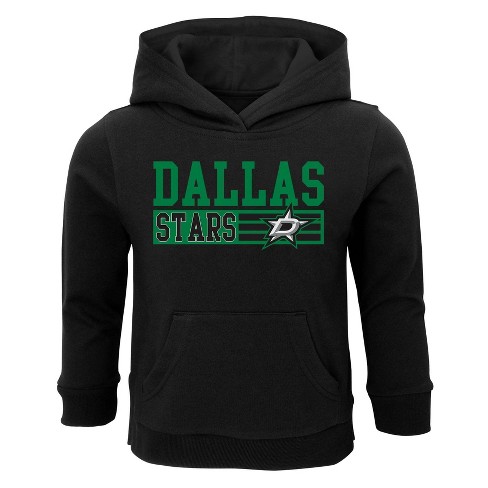 Nhl Dallas Stars Toddler Boys' Poly Core Hooded Sweatshirt - 3t