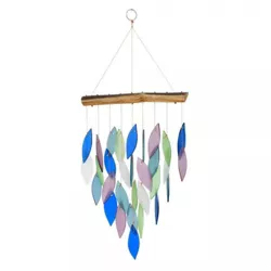 Home & Garden 20.0" Mountain Ridge Waterfall Windchme Handcrafted Gold Crest Distributing  -  Bells And Wind Chimes