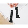 INSPIRE CHIC Women's Long Elastic Mesh Rhinestone Cosplay Net Half Finger Sleeves Gloves for Female Dance Party 1Pair - 4 of 4