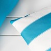 TopComfy Support Pillow Horizon Stripe Weather Resistant Soft Fabric for Patio and Indoor, Blue, 17"*17"*10" - 4 of 4