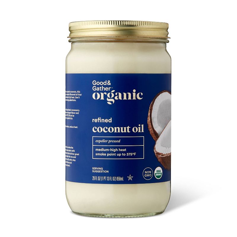 Organic Refined Coconut Oil - Good & Gather™, 1 of 5