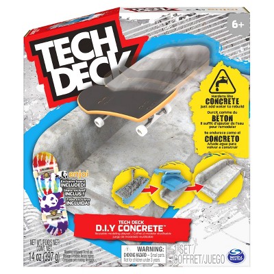 Tech Deck D.I.Y Concrete Reusable Modeling Playset