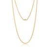 Adornia Men's Tarnish Resistant 24" 3mm Cuban Curb Chain - 3 of 3