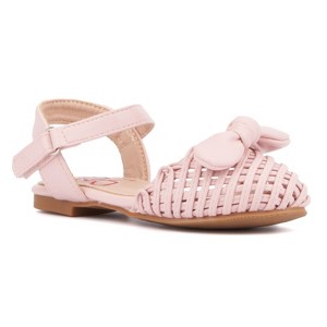Olivia Miller Girl's Toddler Dollface Flat Sandal - 1 of 4