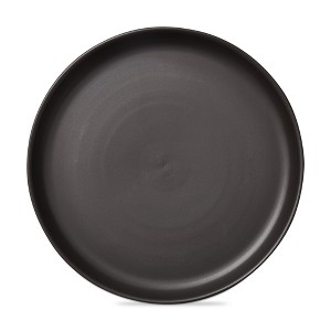 TAG Logan Dinner Plate Stoneware Dishwasher Safe Black, 11 inch. Set 4 - 1 of 3