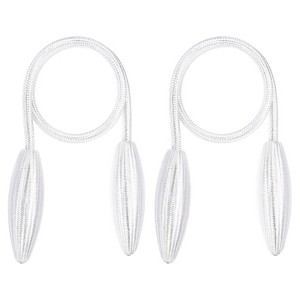 Unique Bargains Home Decorative Window Drape Curtain Tiebacks Clips - 1 of 4