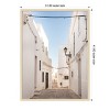 Amanti Art The White town of Vejer de La Frontera by Raisa Zwart Wood Framed Wall Art Print - 3 of 4