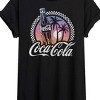 Women's - Coca-Cola - Retro Bottle on Beach Oversized Graphic T-Shirt - 2 of 4