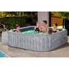 Bestway SaluSpa San Francisco 5-7 Person Square Inflatable Hot Tub – EnergySense HydroJet Pro Spa with Smart App Control, 180 Jets and 10 Nozzles - 3 of 4