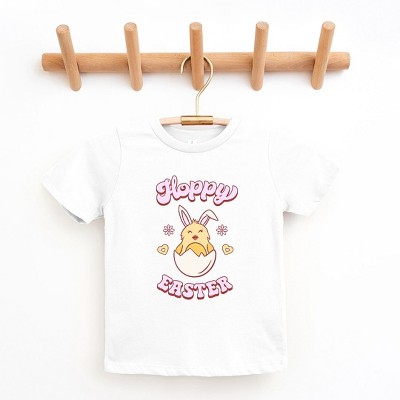 The Juniper Shop Hoppy Easter Chick Colorful Youth Short Sleeve Tee