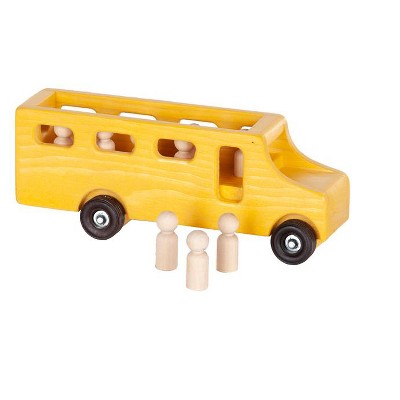 wooden bus