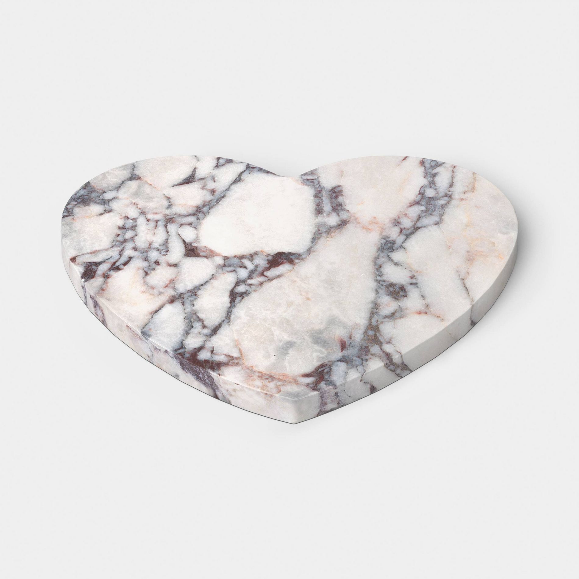 11.4" Marble Heart Cheese Board - Threshold™