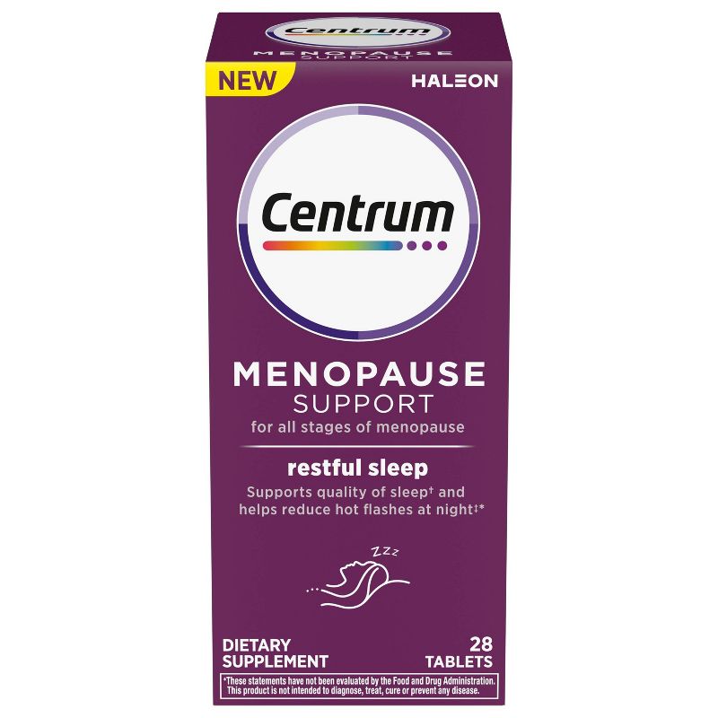 Centrum Menopause Support Restful Sleep Vitamin Tablets - 28ct, 1 of 11