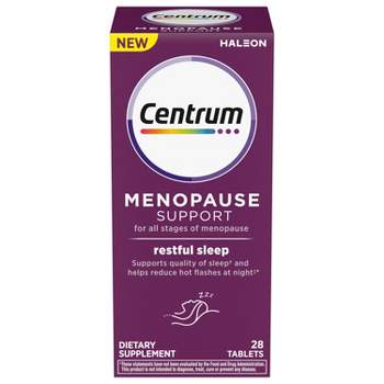Centrum Menopause Support Restful Sleep Vitamin Tablets - 28ct