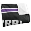 University Of Central Arkansas Primary Logo Stripes Silky 50x60 Blanket, 1 Sided 50x60 - 3 of 4