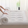Okak Modern Cotton Deep Topper Tufted Mattress Pad for Comfy Sleep,Overfilled Bed Mattresses Protective Pad - 3 of 4