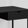 INFURNIC Desks 42"L Compact Computer Desk with Storage Drawer and Slender Metal Frame for Home Office, Black, 42.25"*20"*30" - 4 of 4