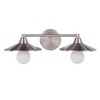 Craftmade Lighting Isaac 2 - Light Vanity in  Brushed Polished Nickel - 3 of 3