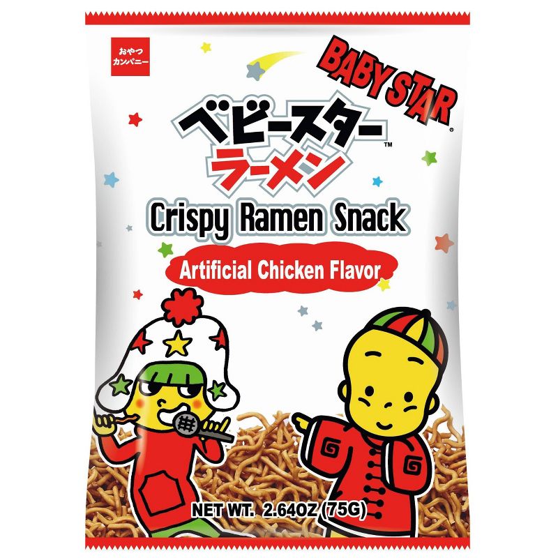 Shirakiku Baby Star Ramen Chips Original - 2.64oz, 1 of 3