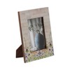 Bohemian Picture Frame - Floral Boho Design, Wood & Polyresin - Decorative Photo Frame for Home & Office Decor - 2 of 4