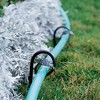 Achla Designs 14" Wrought Iron Leaf Design Outdoor Hose Guide Graphite: Weather-Resistant, No Assembly Required - 4 of 4