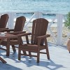 WestinTrends Outdoor Patio Shell-back Adirondack Dining Chair Weather Resistant - 2 of 4