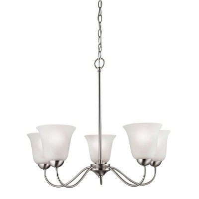 Thomas Lighting Conway 5 - Light Chandelier in  Brushed Nickel