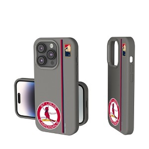 Keyscaper Cooperstown MLB Sidebar Soft Touch Cell Phone Case for iPhone 15 Plus - 1 of 4