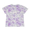 Girls' That Girl Lay Lay Tie-Dye Short Sleeve Shirt - Purple - 2 of 2