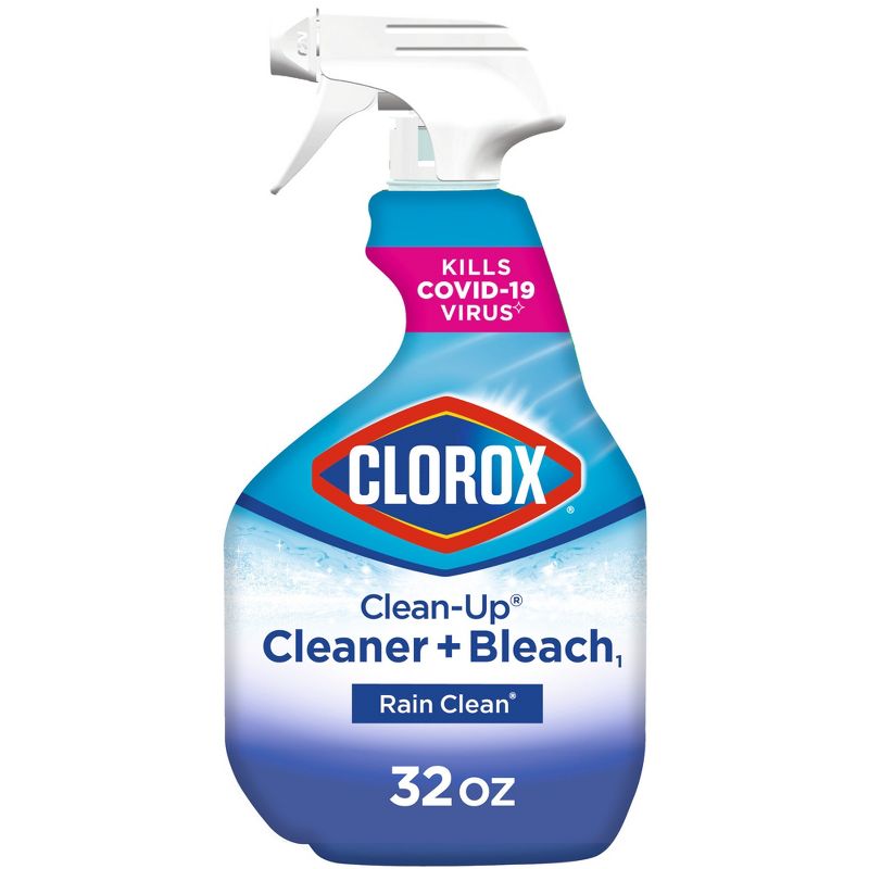 Clorox Rain Clean Scent Clean-Up All Purpose Cleaner with Bleach Spray Bottle - 32 fl oz, 1 of 18
