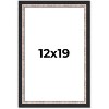 PosterPalooza | Simple Silver Picture Frame - UV Acrylic, Foam Board Backing, Hanging Hardware - 2 of 4
