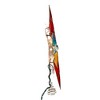 Kurt Adler 10-Light Multicolored Capiz Bethlehem Star Treetop with Gem Center - 4 of 4