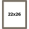 PosterPalooza | Weathered Black Picture Frame - UV Acrylic, Foam Board Backing, Hanging Hardware - 2 of 4