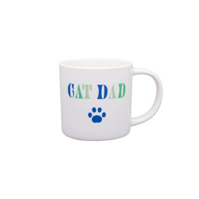 Photo 1 of 16oz Stoneware Cat Dad Mug - Parker Lane