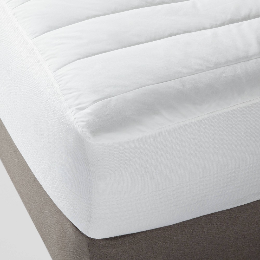 Queen Performance Mattress Pad - Threshold™: Hypoallergenic, Waterproof, OEKO-TEX Certified, Fits 18" Deep